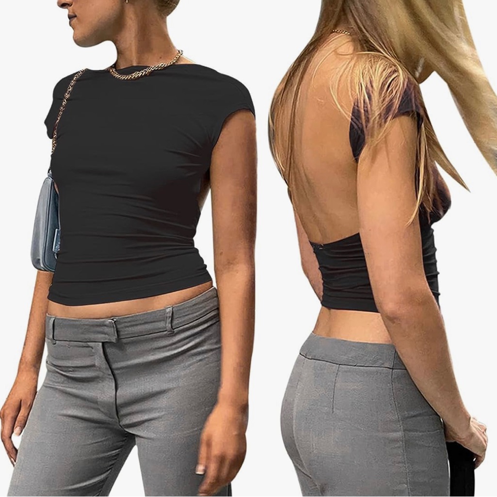 Amazon Backless Top
